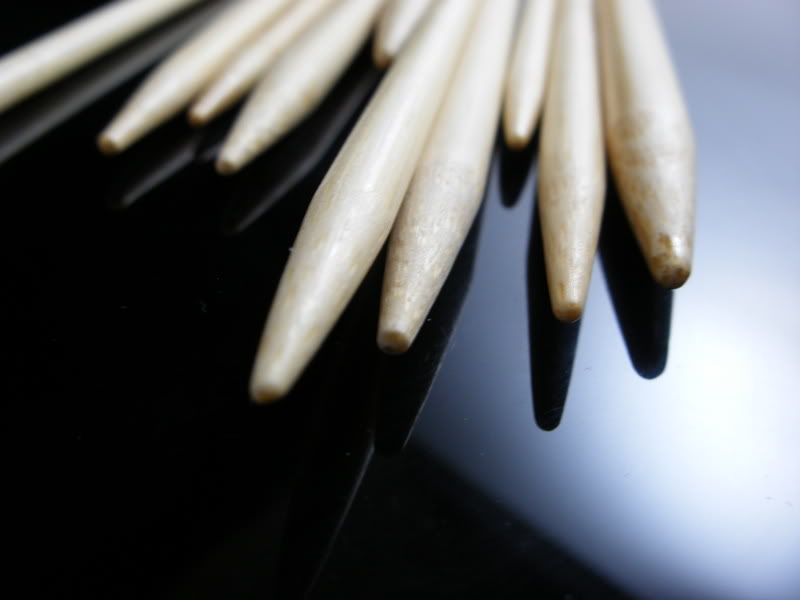 bambusové jehlice rovné 5 délka 35cm